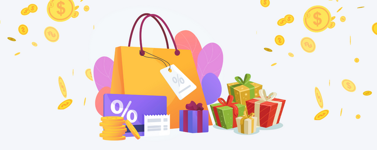 gifts and bonus for June shopping
