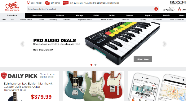 guitar-center-coupons-cashback-discount-codes-topcashback