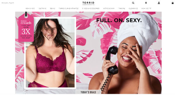 torrid women's clothing